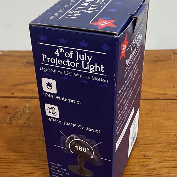 4TH OF JULY PROJECTOR LIGHT - Picture 5 of 6